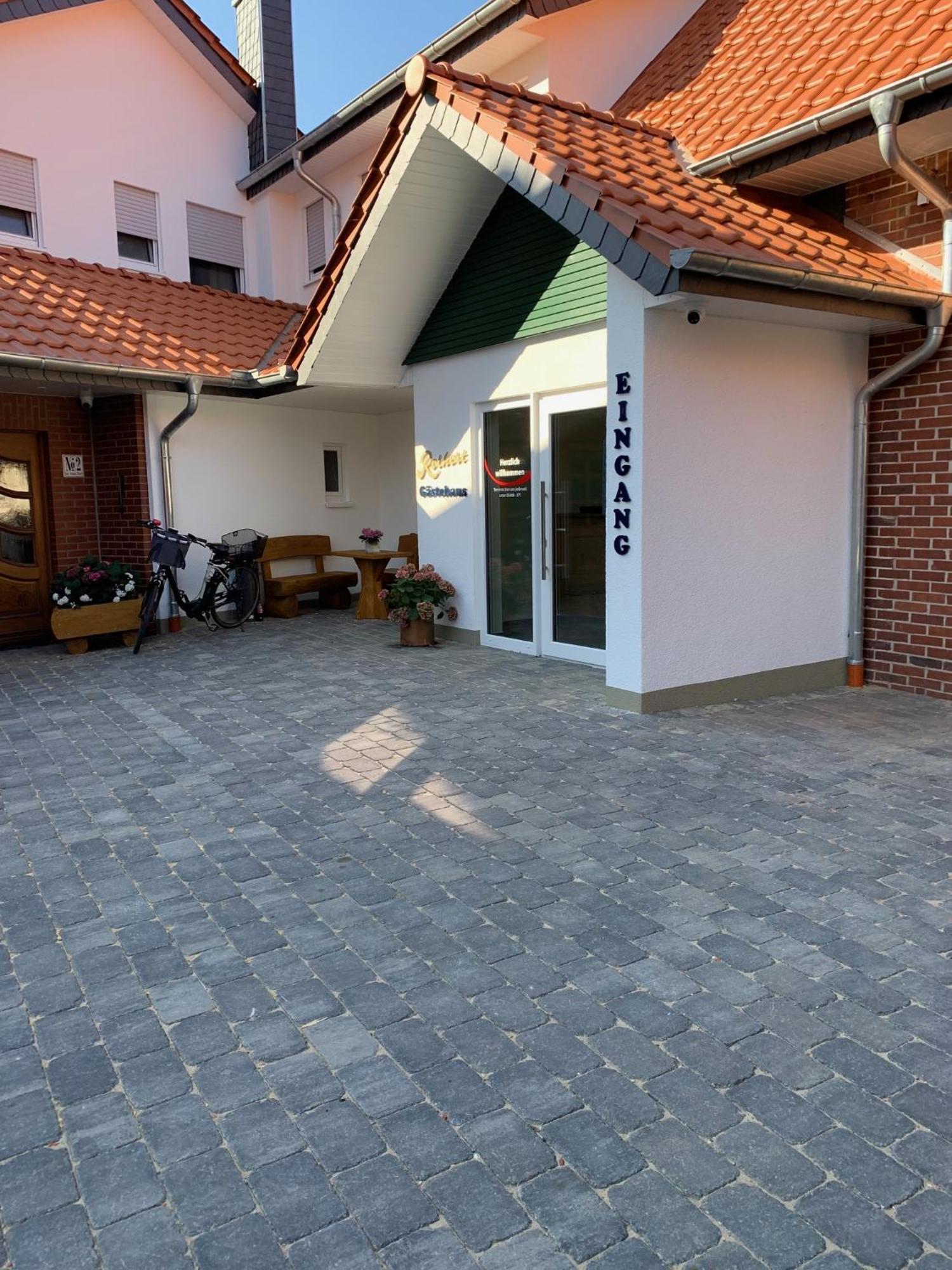 Gaestehaus Rothert Bramsche Exterior foto